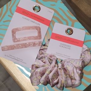 Pastel Pink Marble/Leopard Hair Kit.